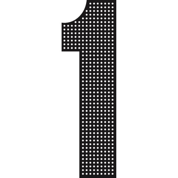 Fodbold numre 20cm Thumbnail